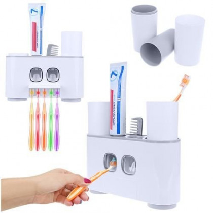 Automatický dávkovač na dve zubné pasty
