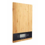Bambusová kuchynská váha 5kg LCD 23 x 16cm