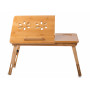 Bambusový skládací stolek na notebook s ventilací
