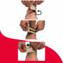 Bandáž na patní ostruhu pro tlumení bolesti nohou, FootWrap, 1 pár (2ks)