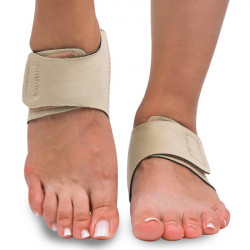 Bandáž na patní ostruhu pro tlumení bolesti nohou, FootWrap, 1 pár (2ks)