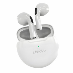 Bezdrátová sluchátka Bluetooth Lenovo HT38, bílá