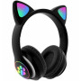 Bezdrôtové slúchadlá Cat Ears, čierne