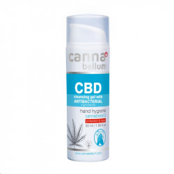 CBD - Antibakteriální čisticí gel na ruce - 50 ml