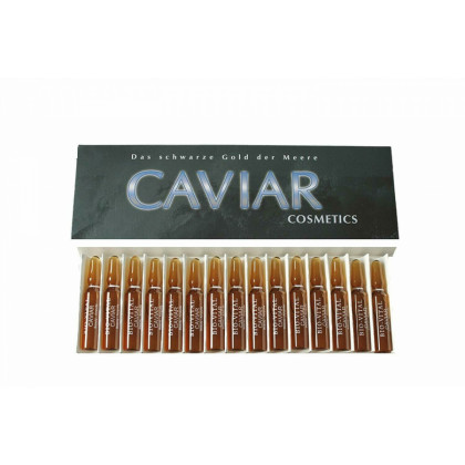 Ampulky Caviar Cosmetics - extrakt z kaviáru proti starnutiu pre každodenné použitie