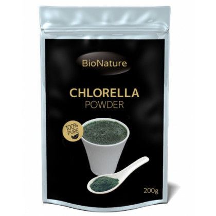 Chlorella prášok 100% čisté prírodné zloženie