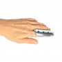 Chránič prstů, hliník - velikost M (8 cm)