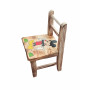 Dřevěná dětská židle Mickey Stool, 44 x 26 x 24 cm