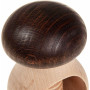 Drevený luskáčik na orechy Dubák, 10 x 6 cm