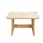Drevená stolička, šamlík WoodenStool I, 39 x 23 x 28 cm