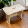 Drevená stolička, WoodenStool I, 39 x 23 x 28 cm