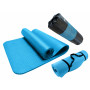 Fitness podložka na cvičení 183 x 61 cm modrá