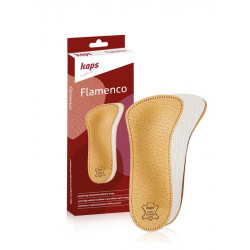 Ortopedické dámské 2/3 kožené vložky do bot Flamenco 41