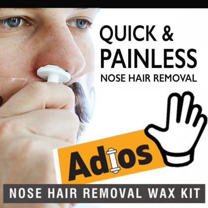 Odstraňovač chlpov v nose voskom - adios hair nose