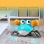 Interaktivní běžecká hračka pro děti, běžící krab se senzory, CrabMove