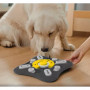Interaktívna miska, logická hračka pre psa PawDog, 25 x 25 cm, čierna