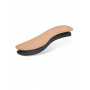 Dámske kožené vložky do topánok z bravčovej ušne, Leather Carbon, 35