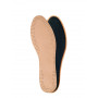 Dámske kožené vložky do topánok z bravčovej ušne, Leather Carbon, 35