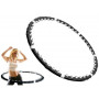Masážny hula hoop s magnetom na cvičenie 1000g - priemer 100 cm