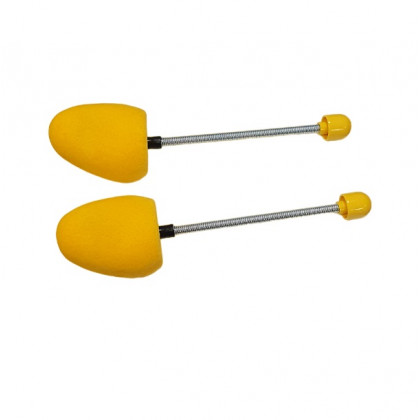 Penové napináky s uchytením, tvar balerina žltá 35-40