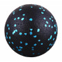 Masážna loptička Massage Ball, priemer 8cm, čierno modrá