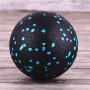 Masážna loptička Massage Ball, priemer 8cm, čierno modrá