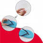 Ochrana proti otlaku v žabkách a sandáloch medzi prstom, 4 páry