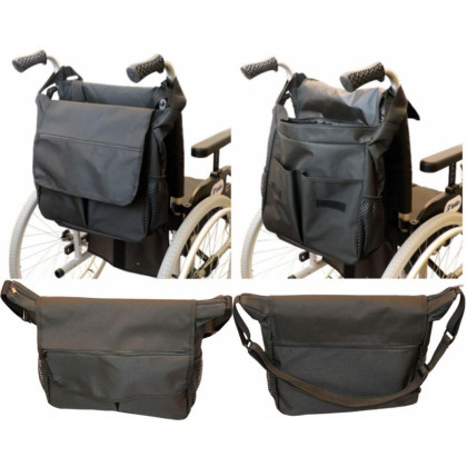 Taška do dažďa pre používateľov invalidných vozíkov