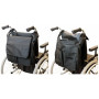 Taška do dažďa pre používateľov invalidných vozíkov