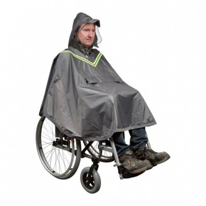 Pláštenka, pončo do dažďa pre osoby na invalidnom vozíku