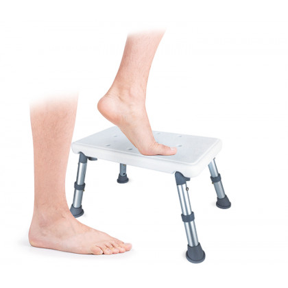 Schodík - sprchová stolička, nastaviteľná 26 cm
