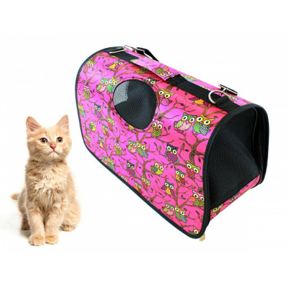 Prepravná taška pre psíkov a mačky - ružová