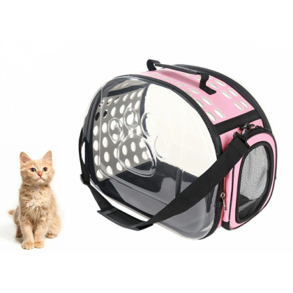 Prepravná taška pre psíkov a mačky XXL - ružová