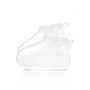 Vodeodolné návleky na tenisky silikónové elastické Raincover for Sneakers biele S