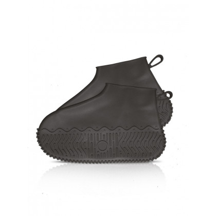 Vodeodolné návleky na tenisky silikónové elastické Raincover for Sneakers čierne S
