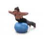 Rehabilitační fitness míč s pumpičkou, Gymball, 55 cm, modrý