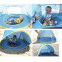 Dětský skládací plážový stan s bazénem