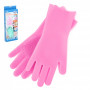Silikonové čisticí rukavice s houbou