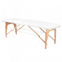 Skladací masérsky drevený stôl komfort 2 dielny