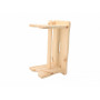 Drevená stolička, šamlík Wooden Stool II, 38 x 21 x 18,5 cm
