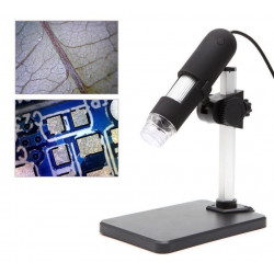 USB digitální mikroskop s lupou 8 LED, 800x zvětšení