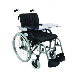 Univerzální nastavitelný stůl pro invalidní vozík, nastavitelný, šířka vozíku 50-59 cm