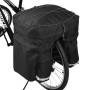 Veľká dvojitá taška na nosič bicykla, 60l