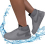 Vodeodolné návleky na tenisky silikónové elastické Raincover for Sneakers čierne S