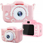 Dětská kamera X5 Cat, růžová