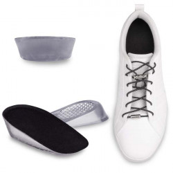 Zvyšující gelové podpatky pro boty s výškou 2,5 cm, M (35-41)