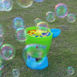 Automatický foukač bublin, zelený
