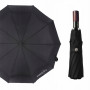 Automatický skládací deštník, černý