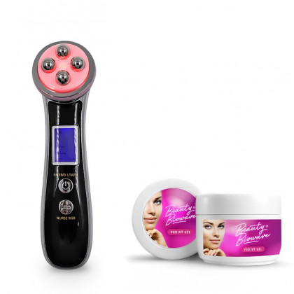 BeautyBiowave RF, EMS, masáže a fotonová žehlička na kůži