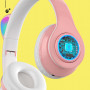 Bezdrôtové slúchadlá Cat Ears, ružové